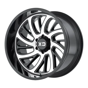 XD Series – XD826 SURGE – Black – 20″x10″ -24mm – Summer Wheels – XD82621063524N